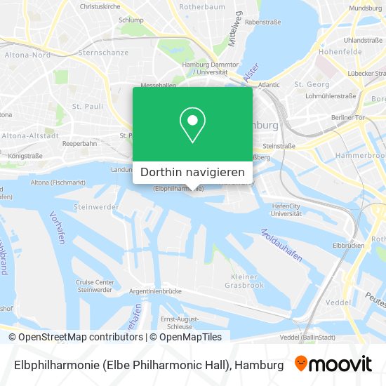 Elbphilharmonie (Elbe Philharmonic Hall) Karte