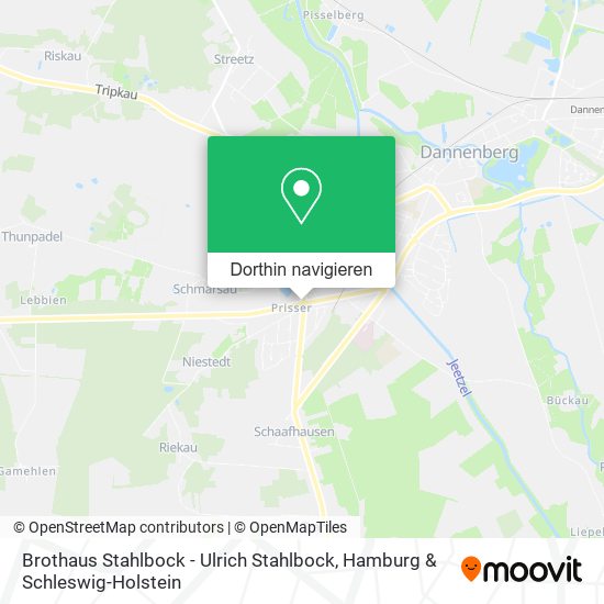 Brothaus Stahlbock - Ulrich Stahlbock Karte