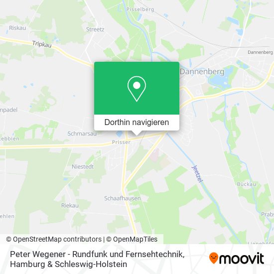 Peter Wegener - Rundfunk und Fernsehtechnik Karte