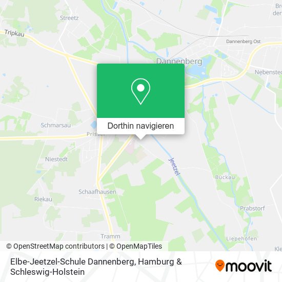 Elbe-Jeetzel-Schule Dannenberg Karte