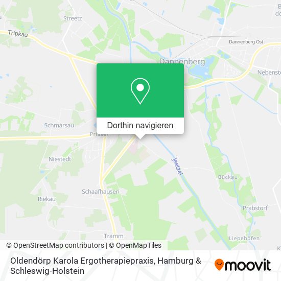 Oldendörp Karola Ergotherapiepraxis Karte