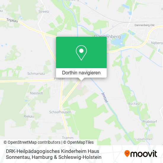 DRK-Heilpädagogisches Kinderheim Haus Sonnentau Karte