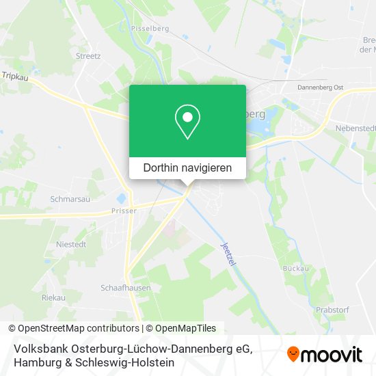 Volksbank Osterburg-Lüchow-Dannenberg eG Karte