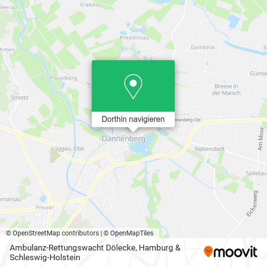 Ambulanz-Rettungswacht Dölecke Karte