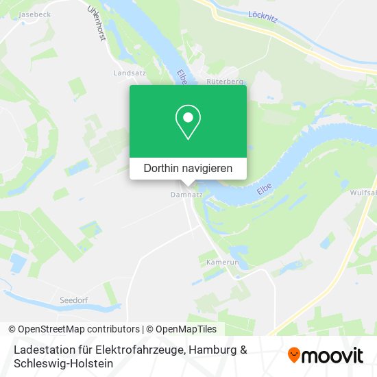 Ladestation für Elektrofahrzeuge Karte