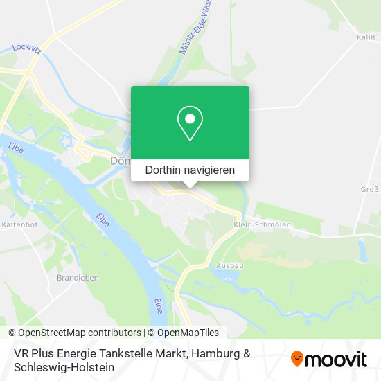 VR Plus Energie Tankstelle Markt Karte