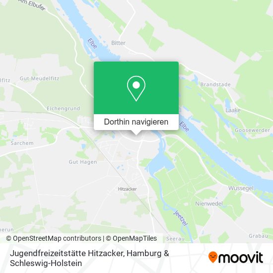 Jugendfreizeitstätte Hitzacker Karte
