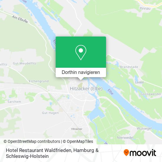 Hotel Restaurant Waldfrieden Karte