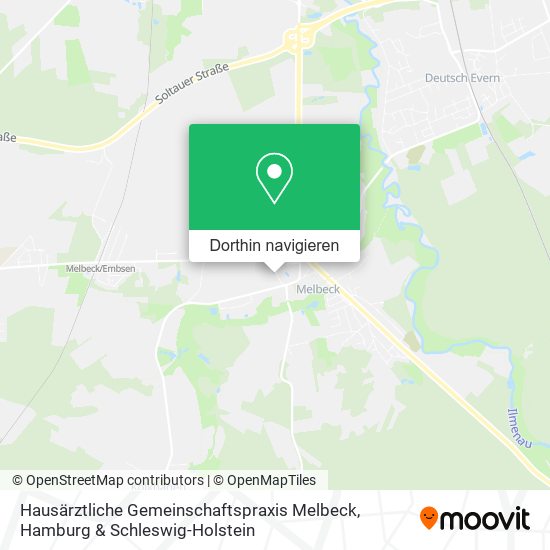 Hausärztliche Gemeinschaftspraxis Melbeck Karte