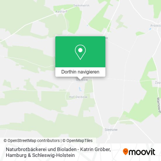 Naturbrotbäckerei und Bioladen - Katrin Gröber Karte