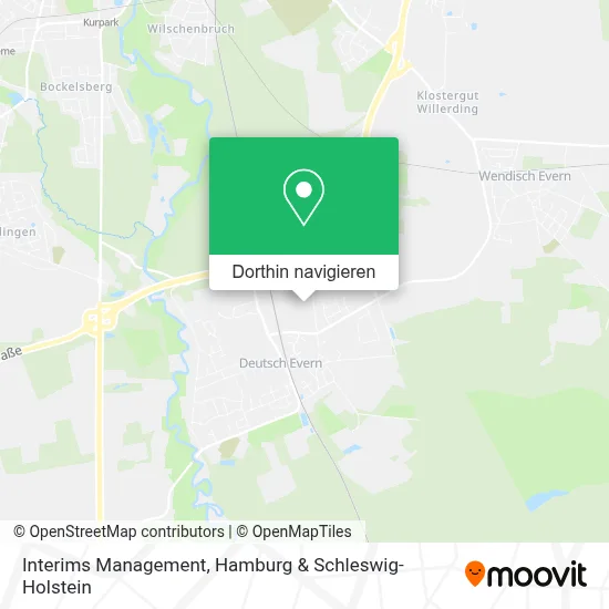 Interims Management Karte