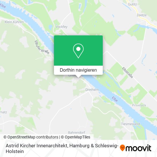 Astrid Kircher Innenarchitekt Karte