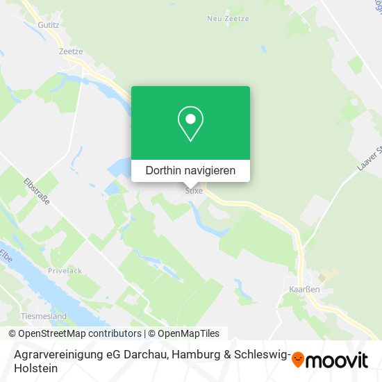 Agrarvereinigung eG Darchau Karte