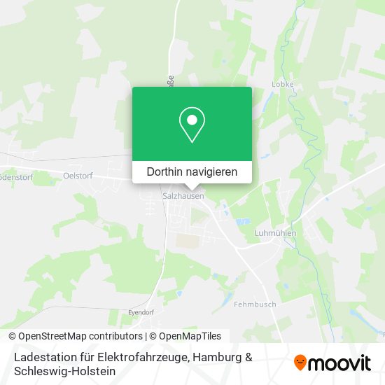 Ladestation für Elektrofahrzeuge Karte