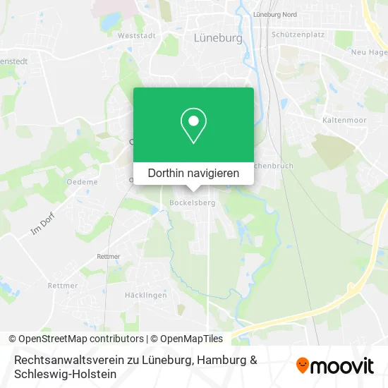 Rechtsanwaltsverein zu Lüneburg Karte