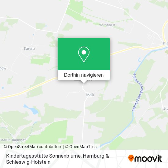 Kindertagesstätte Sonnenblume Karte