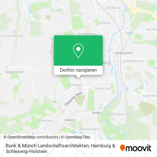 Bunk & Münch Landschaftsarchitekten Karte
