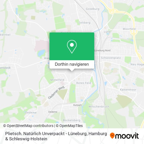 Plietsch. Natürlich Unverpackt - Lüneburg Karte