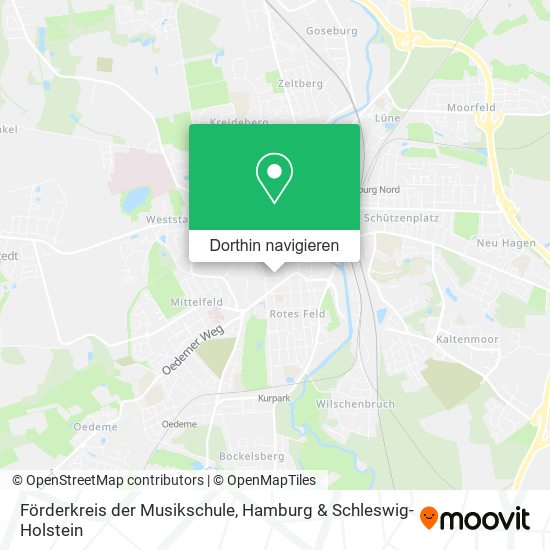 Förderkreis der Musikschule Karte