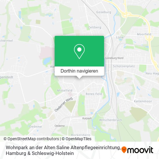 Wohnpark an der Alten Saline Altenpflegeeinrichtung Karte