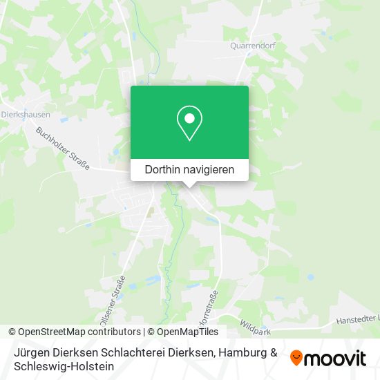 Jürgen Dierksen Schlachterei Dierksen Karte