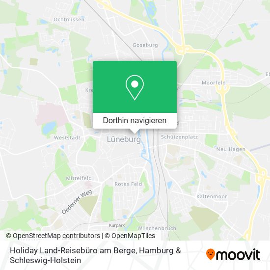 Holiday Land-Reisebüro am Berge Karte