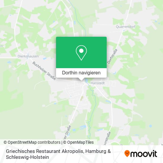 Griechisches Restaurant Akropolis Karte