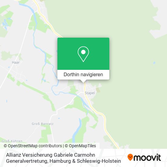 Allianz Versicherung Gabriele Carmohn Generalvertretung Karte