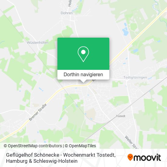 Geflügelhof Schönecke - Wochenmarkt Tostedt Karte
