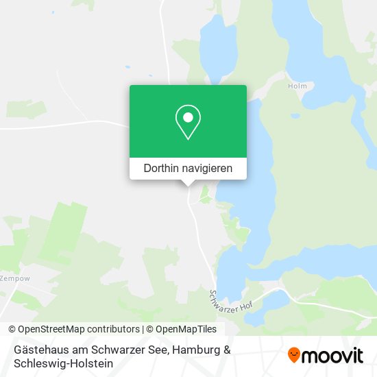 Gästehaus am Schwarzer See Karte