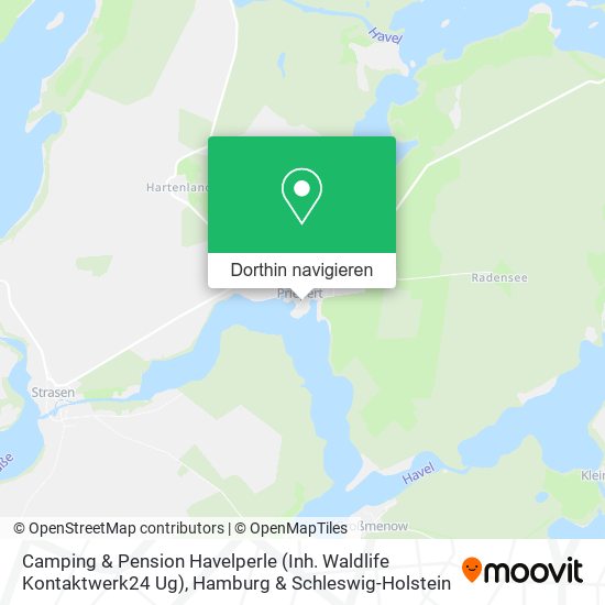 Camping & Pension Havelperle (Inh. Waldlife Kontaktwerk24 Ug) Karte