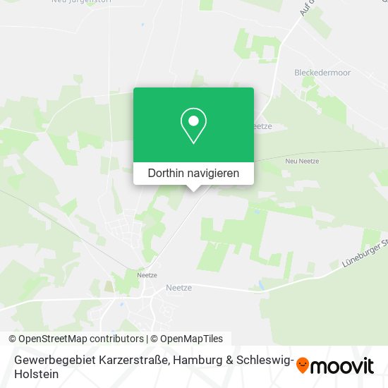 Gewerbegebiet Karzerstraße Karte