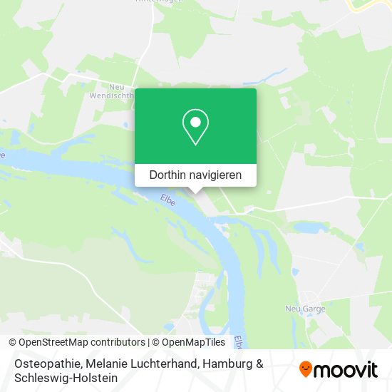 Osteopathie, Melanie Luchterhand Karte