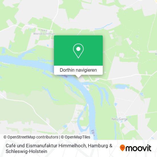 Café und Eismanufaktur Himmelhoch Karte
