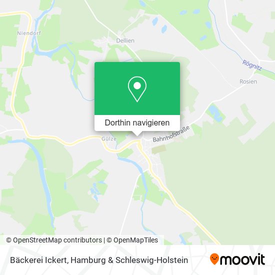 Bäckerei Ickert Karte