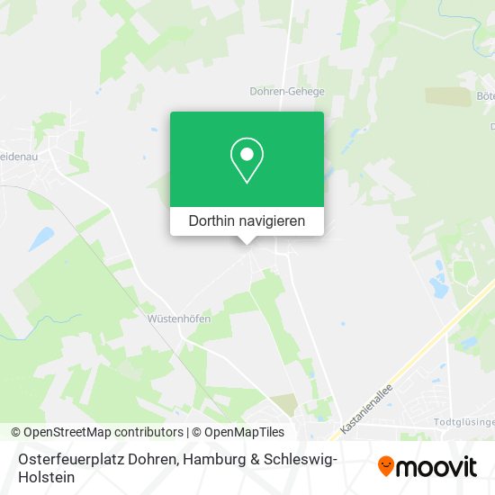 Osterfeuerplatz Dohren Karte