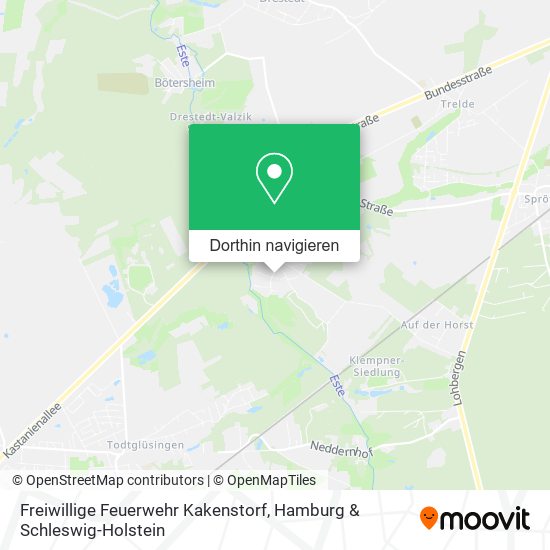 Freiwillige Feuerwehr Kakenstorf Karte