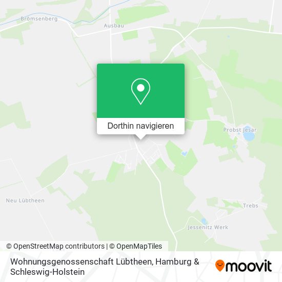 Wohnungsgenossenschaft Lübtheen Karte