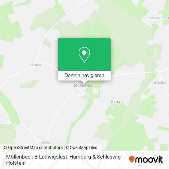 Möllenbeck B Ludwigslust Karte