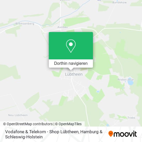 Vodafone & Telekom - Shop Lübtheen Karte