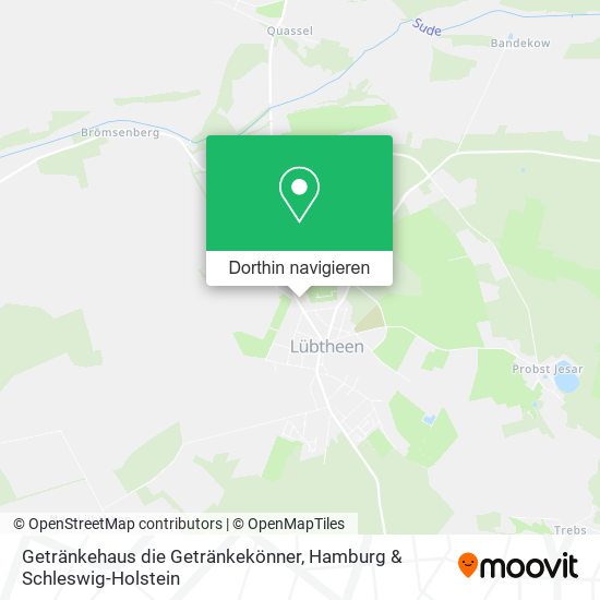 Getränkehaus die Getränkekönner Karte