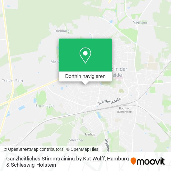 Ganzheitliches Stimmtraining by Kat Wulff Karte