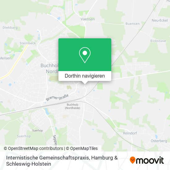 Internistische Gemeinschaftspraxis Karte