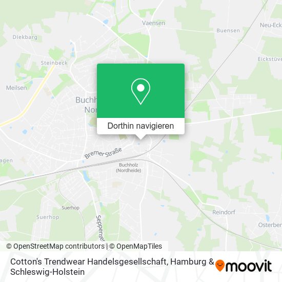 Cotton's Trendwear Handelsgesellschaft Karte