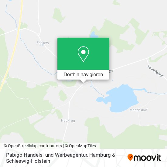 Pabigo Handels- und Werbeagentur Karte
