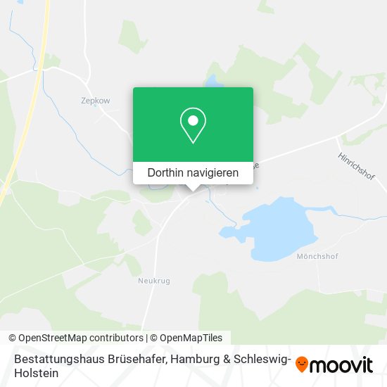 Bestattungshaus Brüsehafer Karte