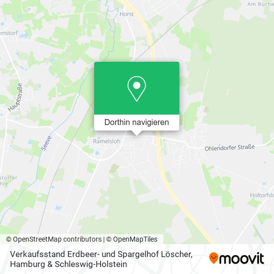 Verkaufsstand Erdbeer- und Spargelhof Löscher Karte