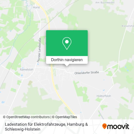 Ladestation für Elektrofahrzeuge Karte