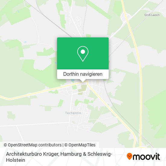 Architekturbüro Krüger Karte