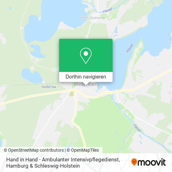 Hand in Hand - Ambulanter Intensivpflegedienst Karte